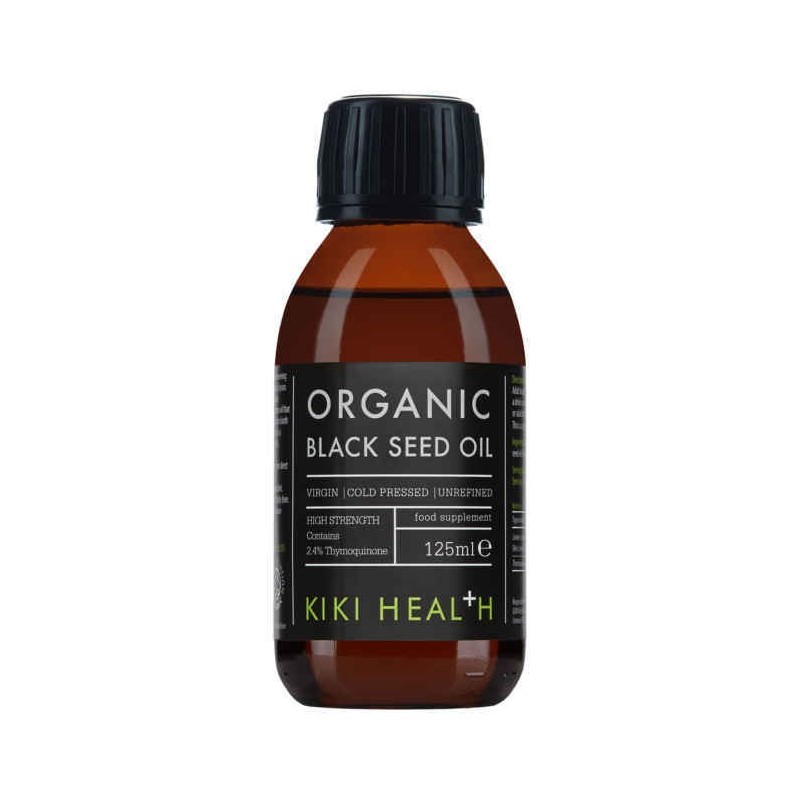 Organic Black Seed Oil 125ml KIKI Health