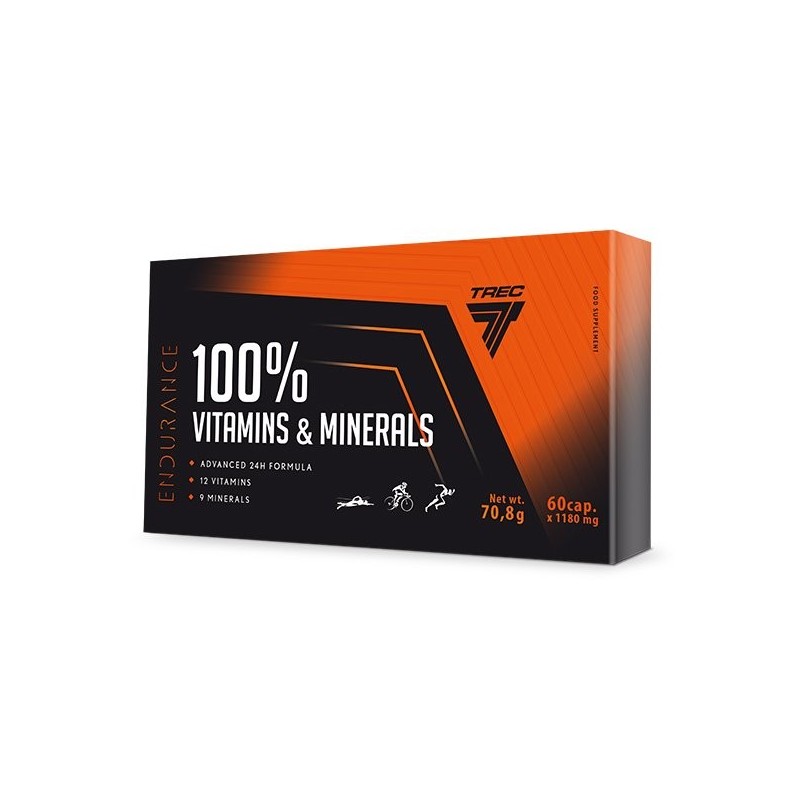 Enudrance 100% Witaminy i Minerały 60 kapsułek Trec Nutrition