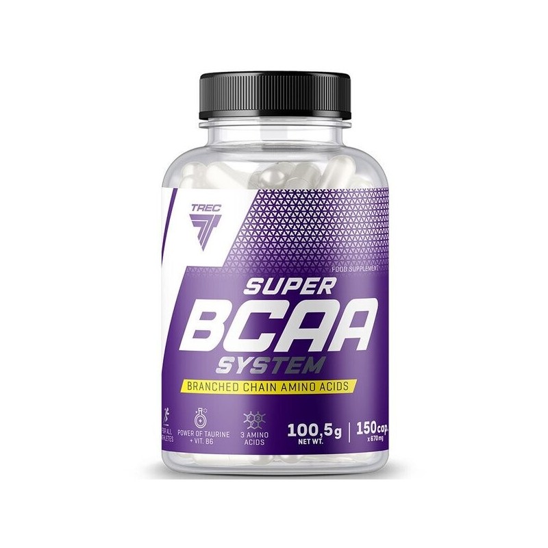 Super BCAA System 150 kapsułek Trec Nutrition