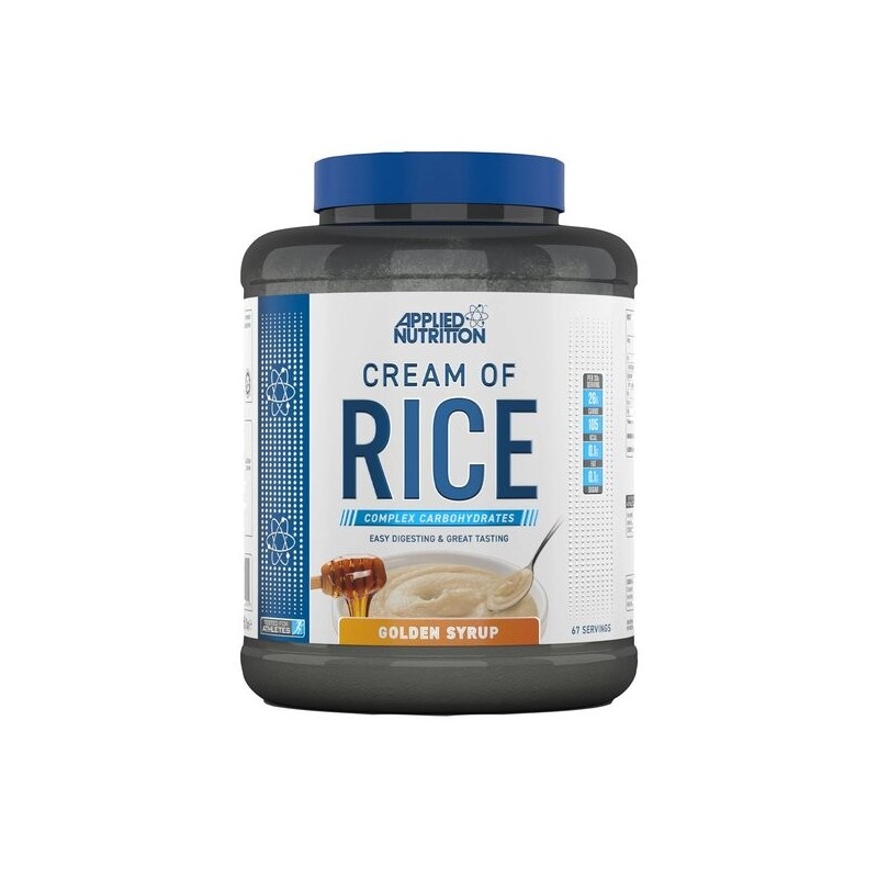 Cream of Rice Golden Syrup 2000g Applied Nutrition