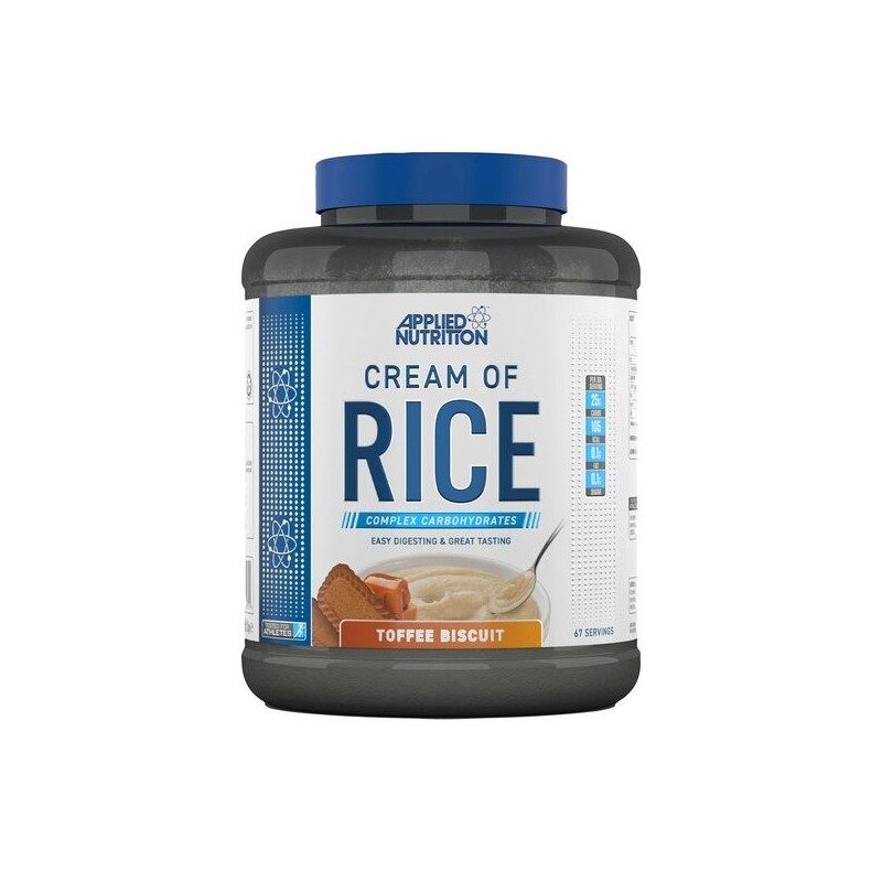 Cream of Rice Toffee Biscuit 2000g Applied Nutrition