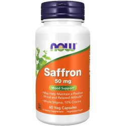 Saffron 50mg 60 vcaps NOW Foods