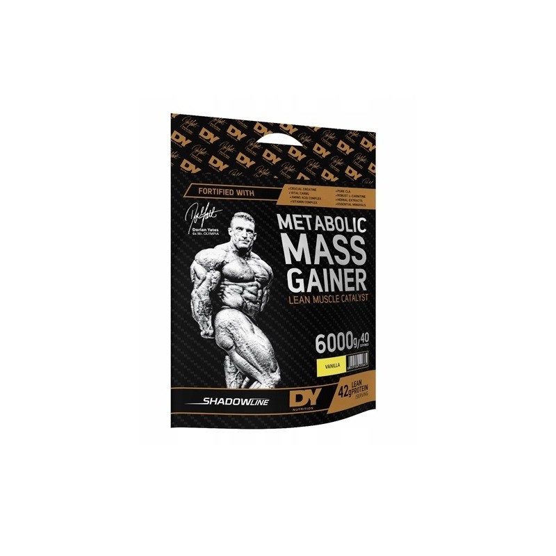 Metabolic Mass Gainer Vanilla 6000g Dorian Yates