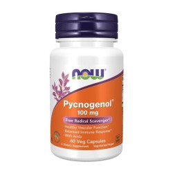 Pycnogenol 100mg 60 kaps NOW Foods