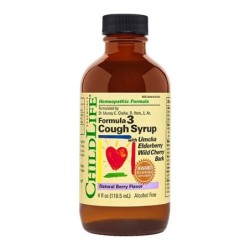 Formula 3 - Cough Syrup Natural Berry 118ml Child Life