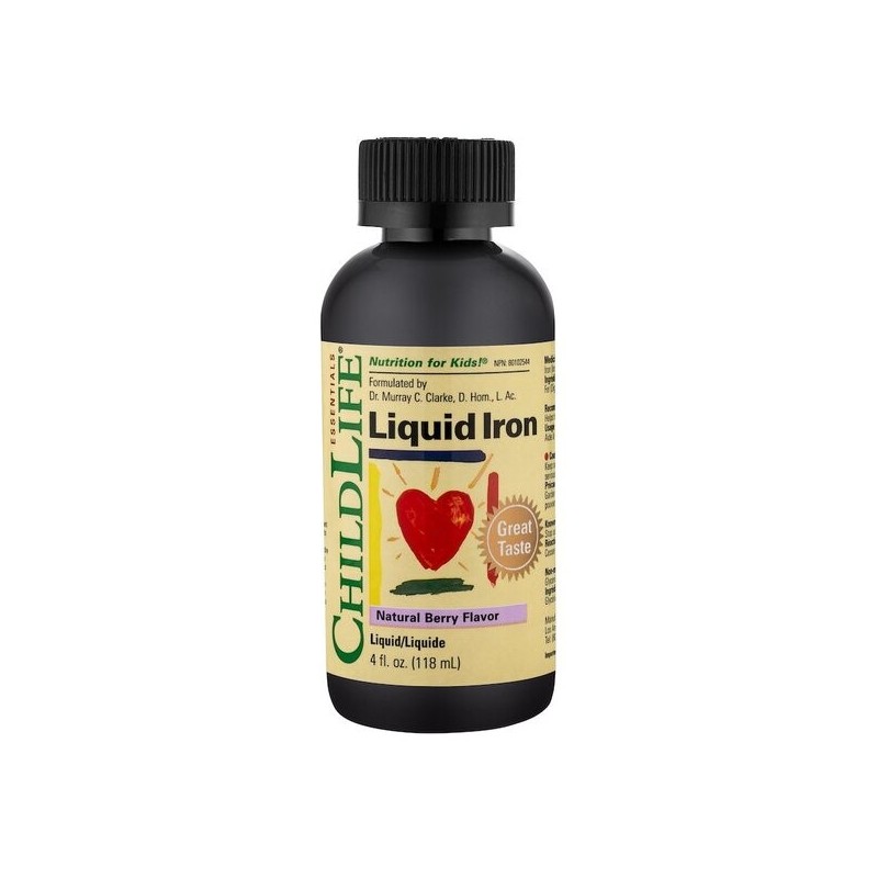 Liquid Iron Natural Berry 118ml Child Life