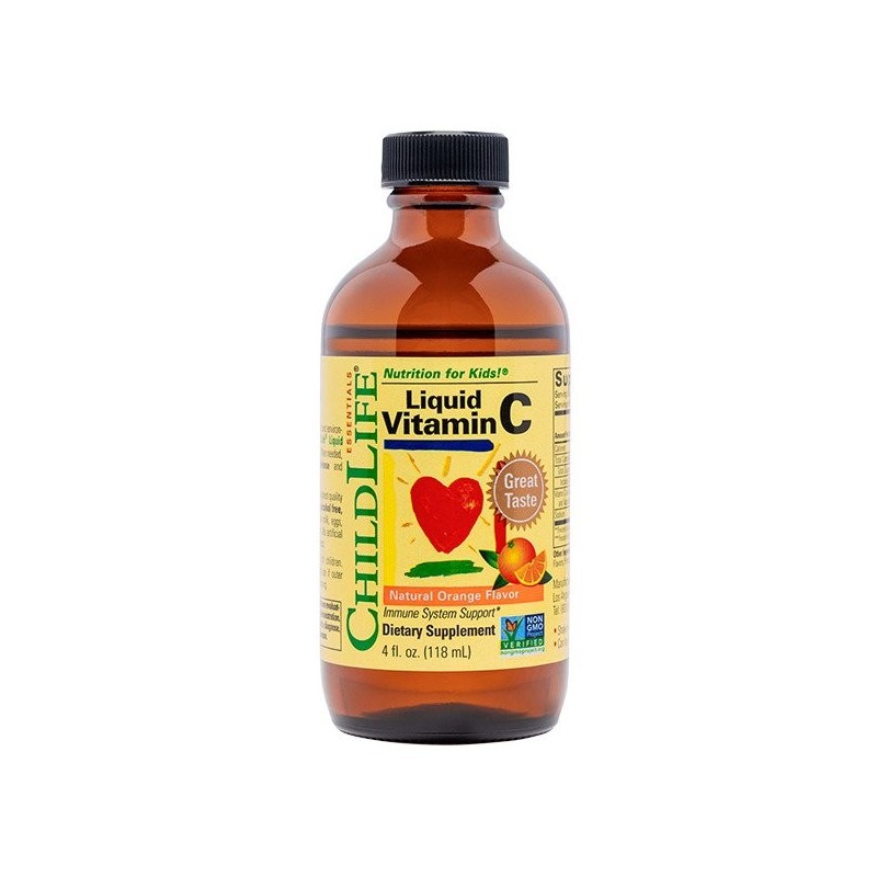 Liquid Vitamin C Natural Orange 118ml Child Life