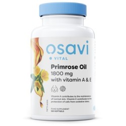 Primrose Oil with Vitamin A & E 1800mg 120 softgels Osavi