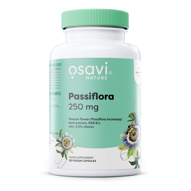 Passiflora 250mg 120 vegan caps Osavi