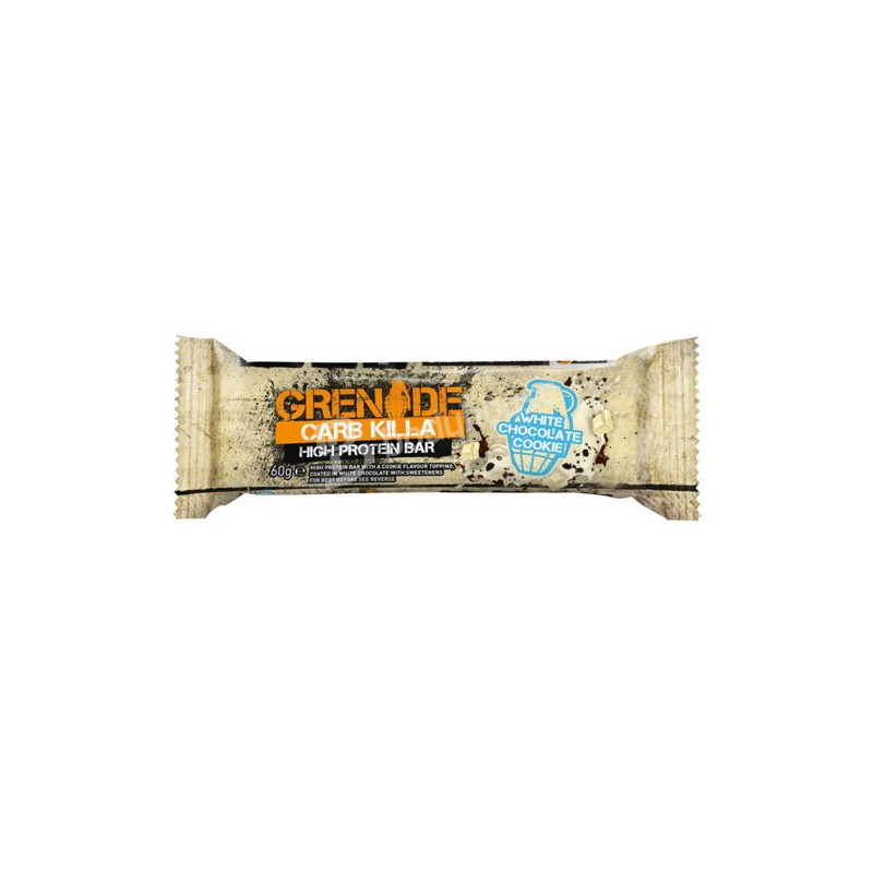 HIGH PROTEIN BAR WHITE CHOCOLATE COOKIE 60G GRENADE