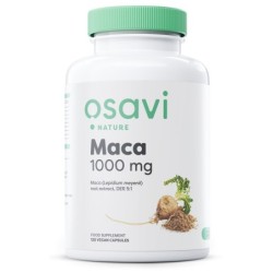 Maca 1000mg 120 kapsułek wegańskich Osavi