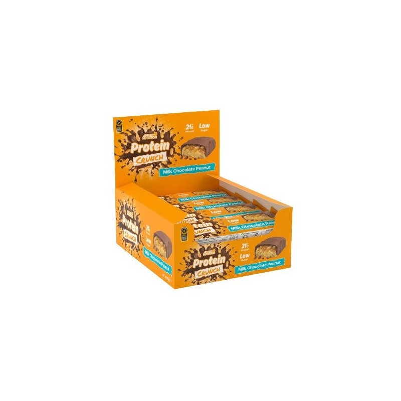 Applied Protein Crunch Bar Baton proteinowy smak Mleczna Czekolada z Orzeszkami 12x65g Applied Nutrition
