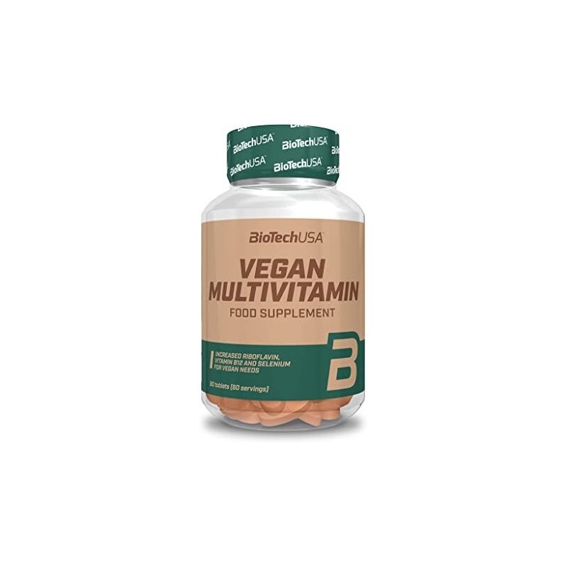 Wegańska Multiwitamina 60 tabletek BioTechUSA