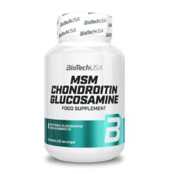 MSM Chondroitin Glucosamine - 60 tablets BioTechUSA