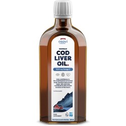 Norwegian Cod Liver Oil 1000mg Omega 3 Unflavoured 250ml Osavi