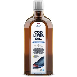 Olej z Wątroby Dorsza Norweskiego 1000mg Omega 3 Cytryna-Mięta 250ml Osavi