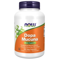 DOPA Mucuna 180 vcaps NOW Foods