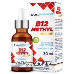 Witamina B12 Metylokobalamina Krople 30ml Allnutrition