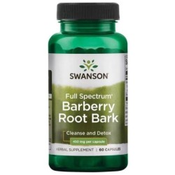 Full Spectrum Barberry Root Bark 450mg 60 caps Swanson