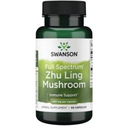 Full Spectrum Zhu Ling Mushroom 400mg 60 caps Swanson