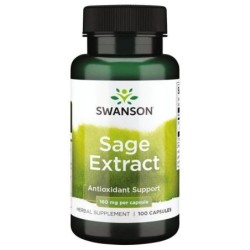 Sage Extract 160mg 100 caps Swanson