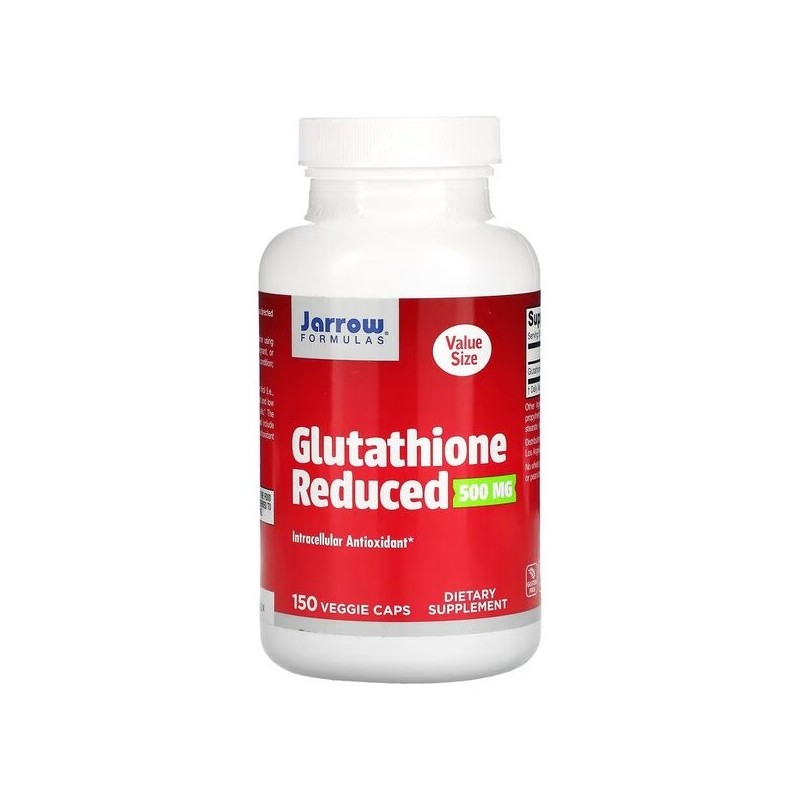 Glutation Zredukowany 500mg 150 kapsułek wegańskich Jarrow Formulas
