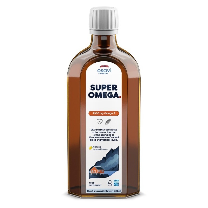 Super Omega 2900mg Omega 3 Lemon 250ml Osavi