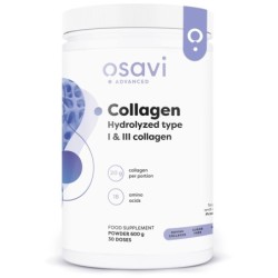 Collagen Peptides Hydrolyzed Type 1 & 3 600g Osavi