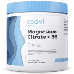 Magnesium Citrate + B6 Powder 250g Osavi