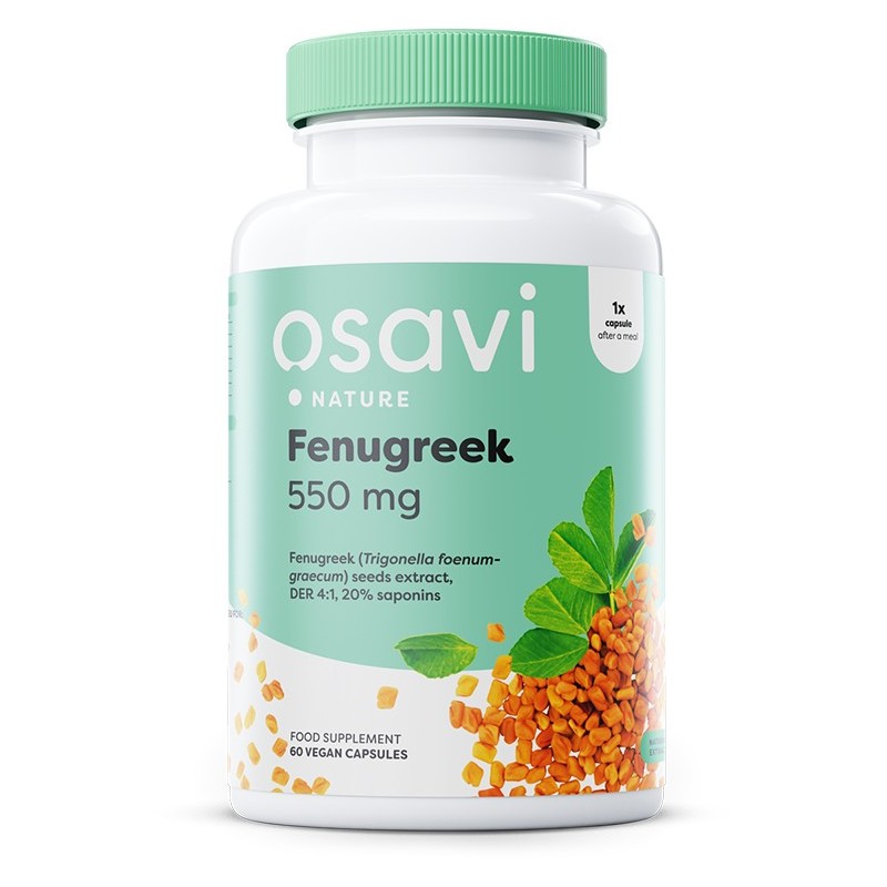 Fenugreek 550mg 60 vcaps Osavi