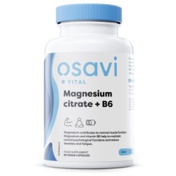 Cytrynian Magnezu + B6 375mg + 4,2mg  90 kapsułek Osavi