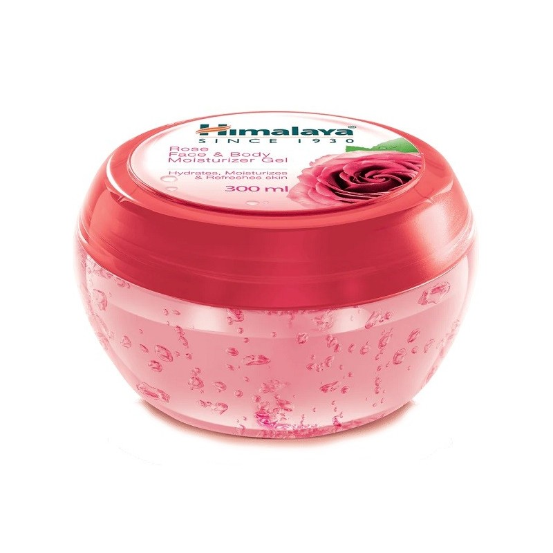 Rose Face & Body Moisturizer Gel - 300 ml. Himalaya