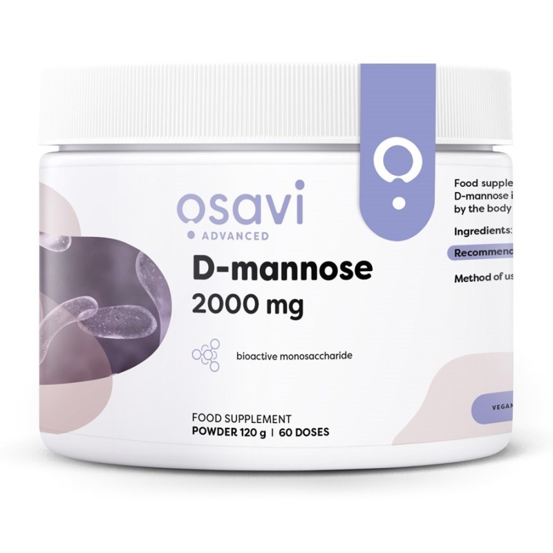 D-mannose Powder 2000mg 120g Osavi