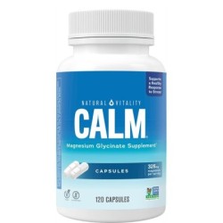 Calm Magnesium Glycinate 120 caps Natural Vitality