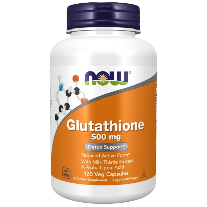 Glutation 500mg 120 kaps. NOW Foods