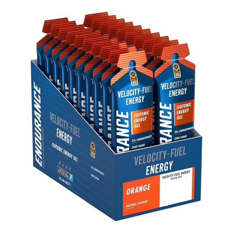Endurance Energy Żel Izotoniczno Energetyczny Smak Pomarańczowy 20x60g Applied Nutrition