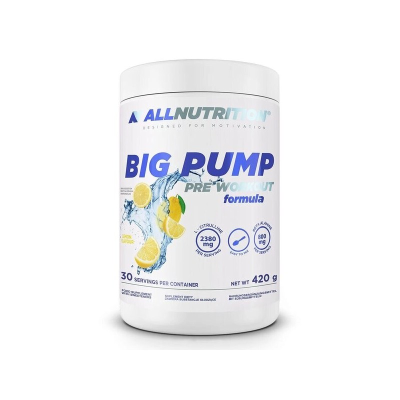 Big Pump Lemon 420g Allnutrition