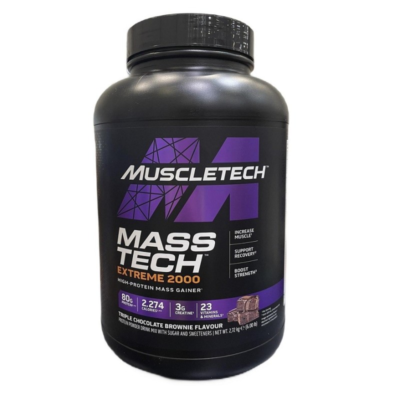 Mass-Tech Extreme 2000 Triple Chocolate Brownie 2720g MuscleTech