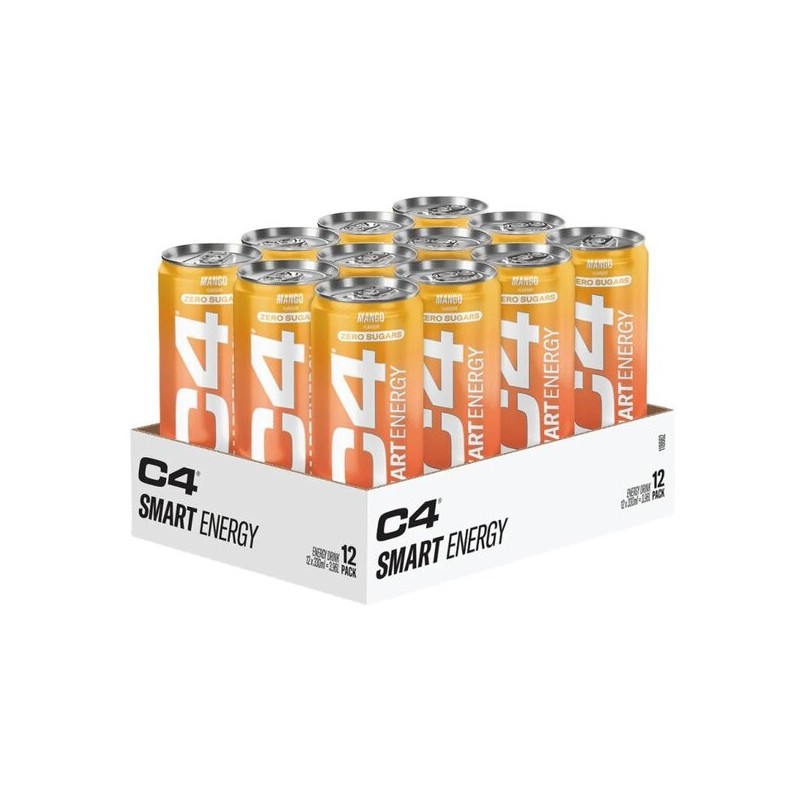 C4 Smart Energy Smak Mango 12 x 330ml Cellucor