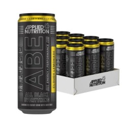 ABE Energy + Performance Cans, Cloudy Lemonade 12 x 330ml Applied Nutrition