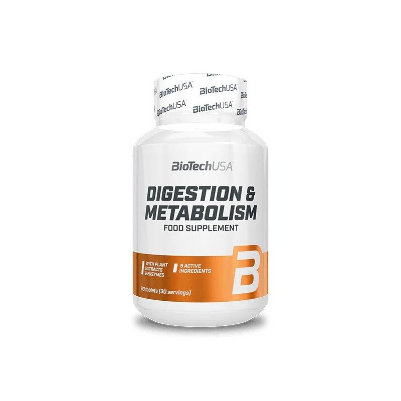 Trawienie i Metabolizm 60 tabletek BioTechUSA