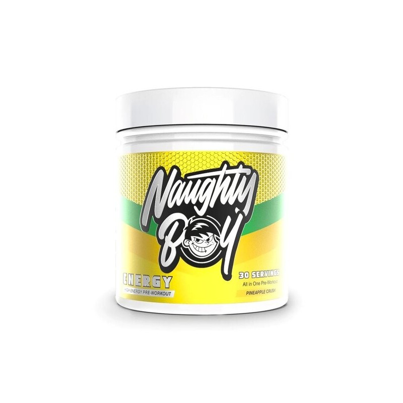 Pre-Workout Energy Pineapple Crush 390g Naughty Boy