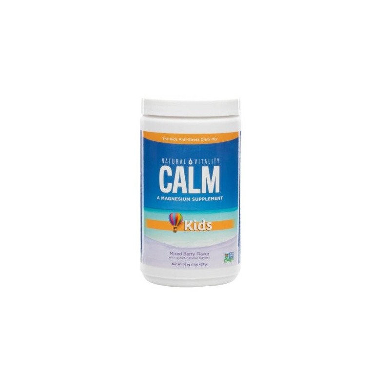 Natural Calm Kids Mieszanka Jagodowa 453g Natural Vitality