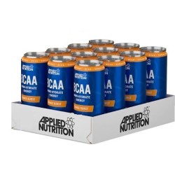 BCAA Amino-Hydrate + Energy Cans Orange Burst -12 x 330ml Applied Nutrition