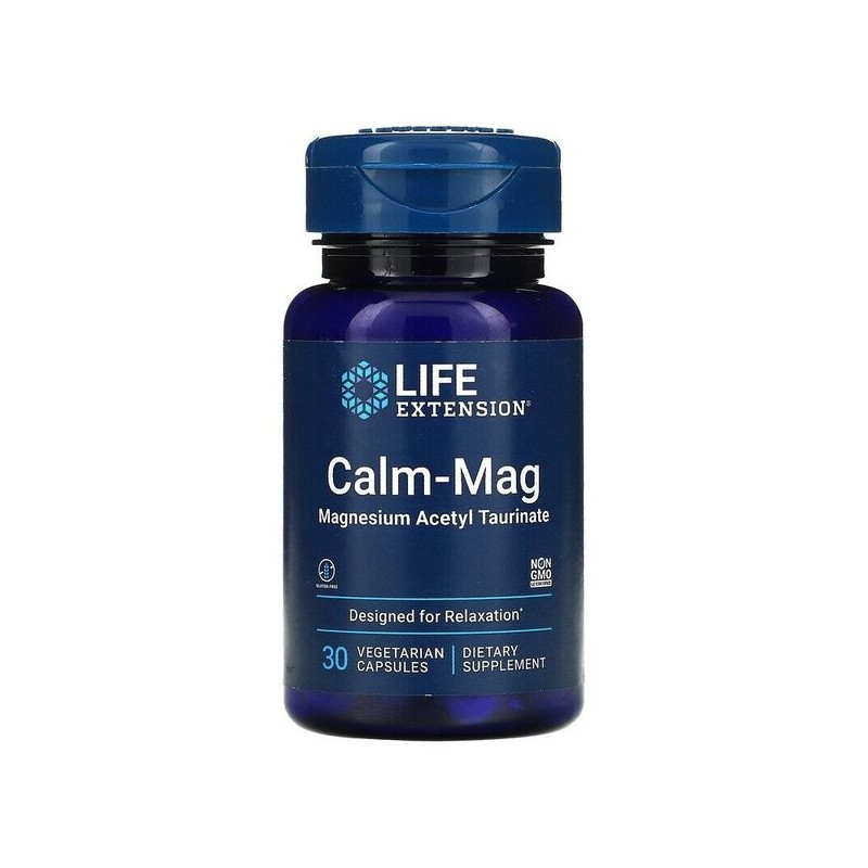 Calm-Mag 30 vcaps Life Extension