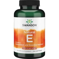 Vitamin E 1000 IU 100 softgels Swanson