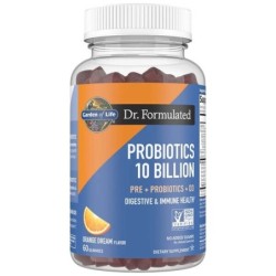 Dr. Formulated Probiotics 10 Billion Orange Dream 60 gummies Garden of Life