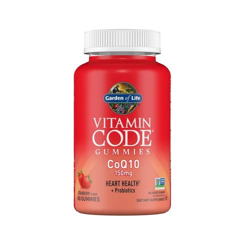 Vitamin Code CoQ10 Smak Truskawkowy 60 żelków Garden of Life