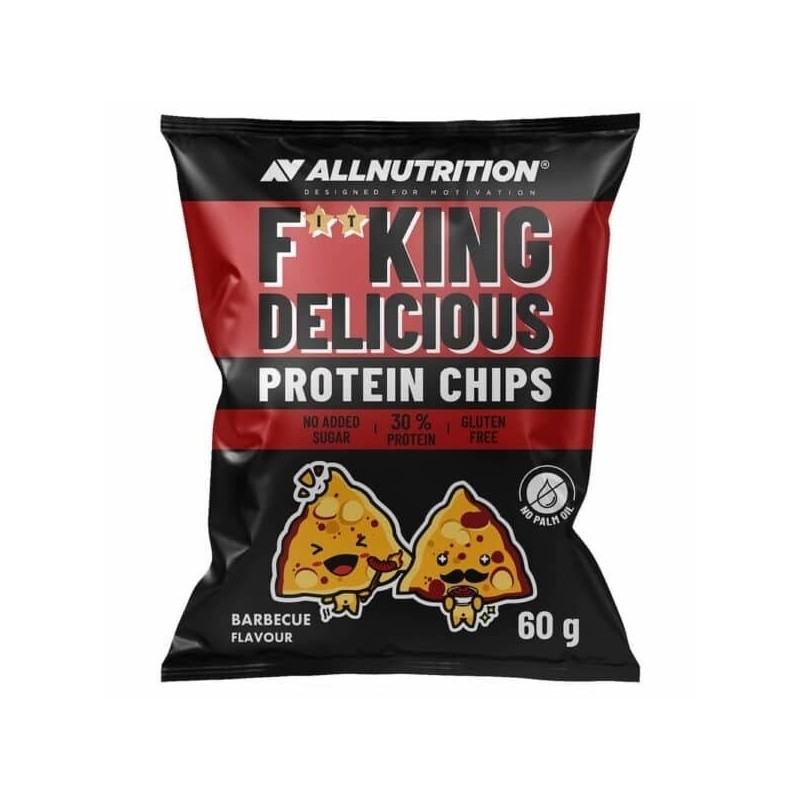 Fitking Delicious Protein Chips Barbecue 60g Allnutrition