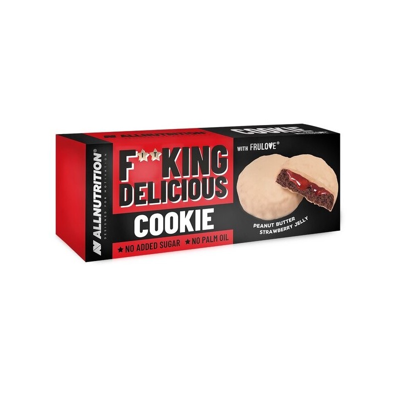 Fitking Delicious Cookie Peanut Butter Strawberry Jelly 128g Allnutrition